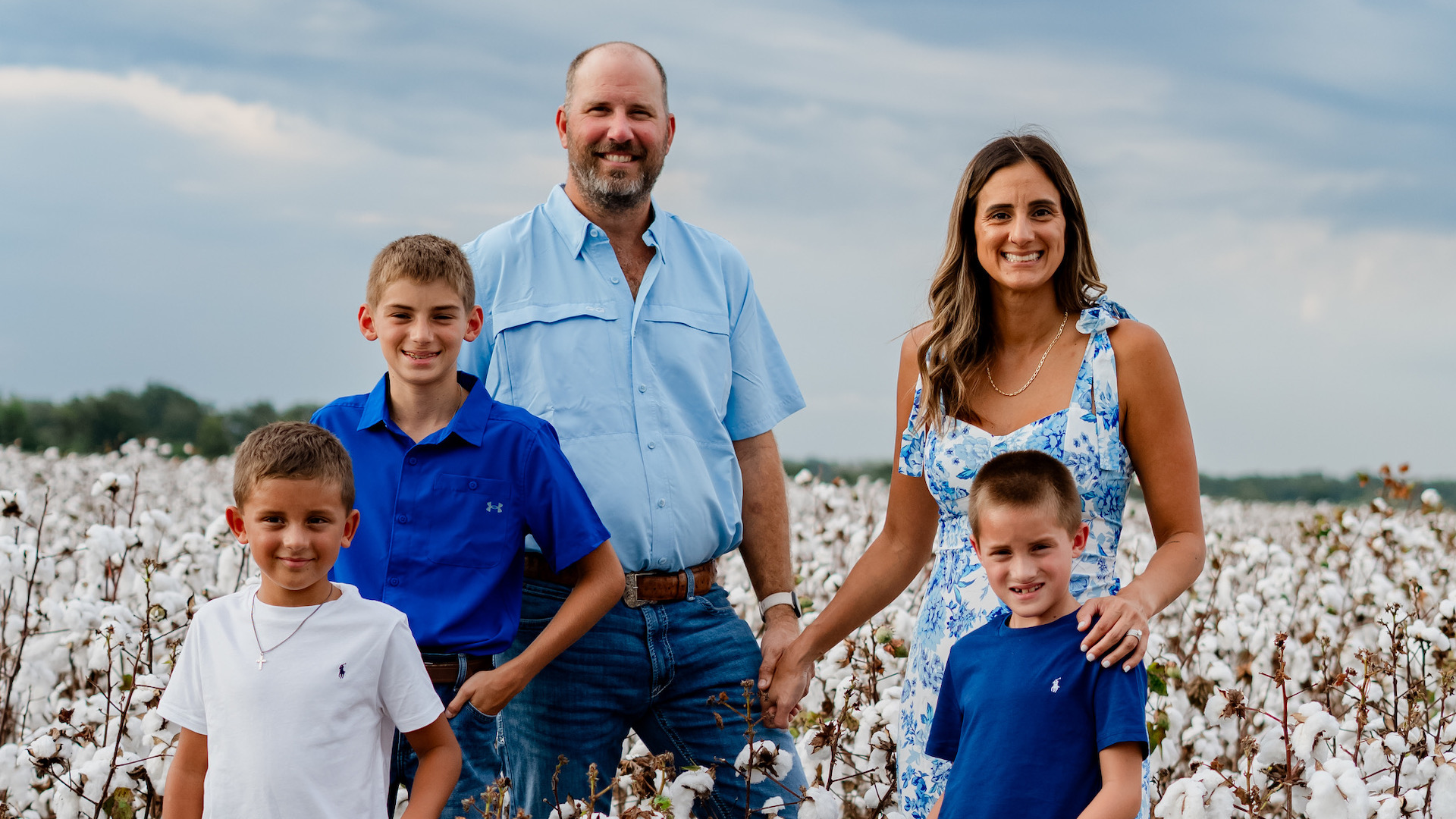 Josh Marek and family